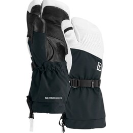 Guantes de esquí Ortovox Freeride 3 Finger Glove Pro - negro cuervo/negro talla: XXL