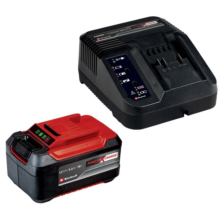 Einhell Starterset 18V 5,2Ah mit Ladegerät