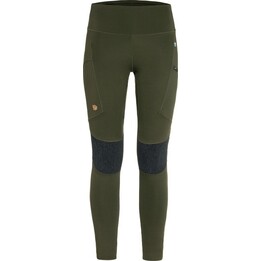 Spodnie damskie Fjallraven Abisko Trekking Tights HD - deep forest rozmiar: l