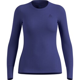 Odlo Merino 200 BL Top Crew Neck LS Felpa termica da donna - Skipper Blue Taglia: XS