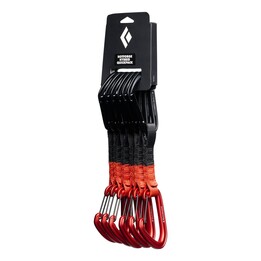 Black Diamond HotForge Hybrid Quickpack Locking Carabiner D-Shaped Aluminum Red 6 Piece(s)
