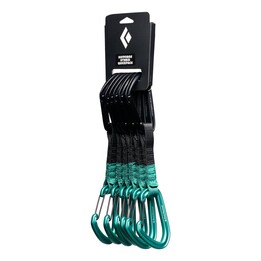 Black Diamond HotForge Hybrid Quickpack Mosquetón de bloqueo Con forma de D Aluminio Verde 6 pieza(s)