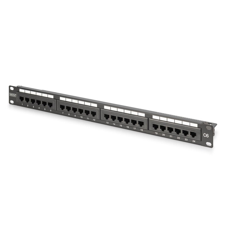 Digitus CAT 6, Class E patch panel, unshielded