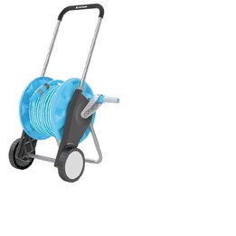 CELLFAST HOSE REEL WITH WHEELED STAND AND COMPACT 3/4" AND 20m HOSE
