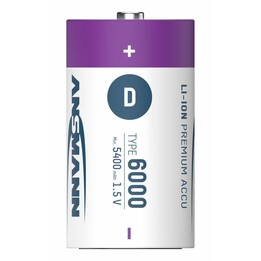 Batteria ricaricabile agli ioni di litio Ansmann 1314-0005 per uso domestico
