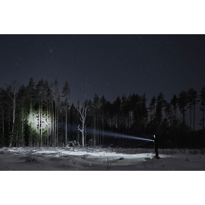 Ansmann TS1000RF Black LED Handheld Flashlight