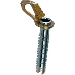 Aero Lite 13cm Eisschraube, Silber