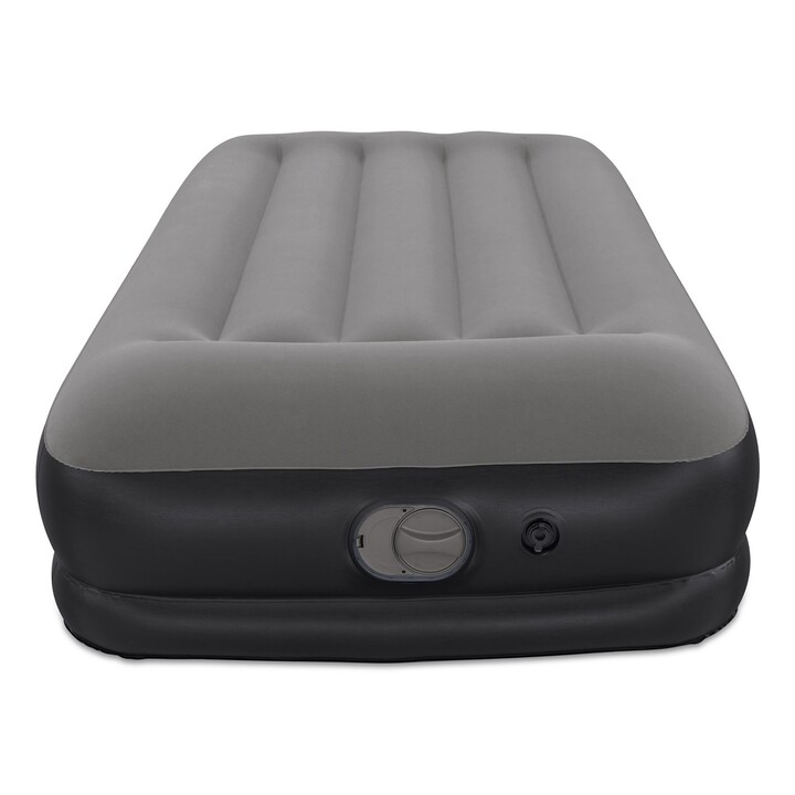 Bestway 671BT colchón hinchable Colchón individual Negro, Gris Unisex