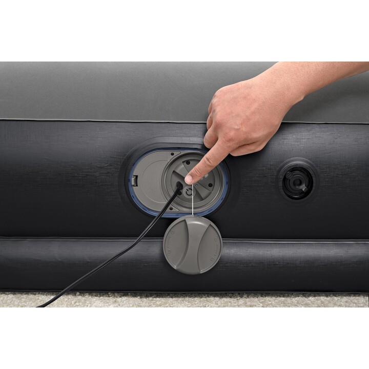 Bestway 671BT colchón hinchable Colchón individual Negro, Gris Unisex