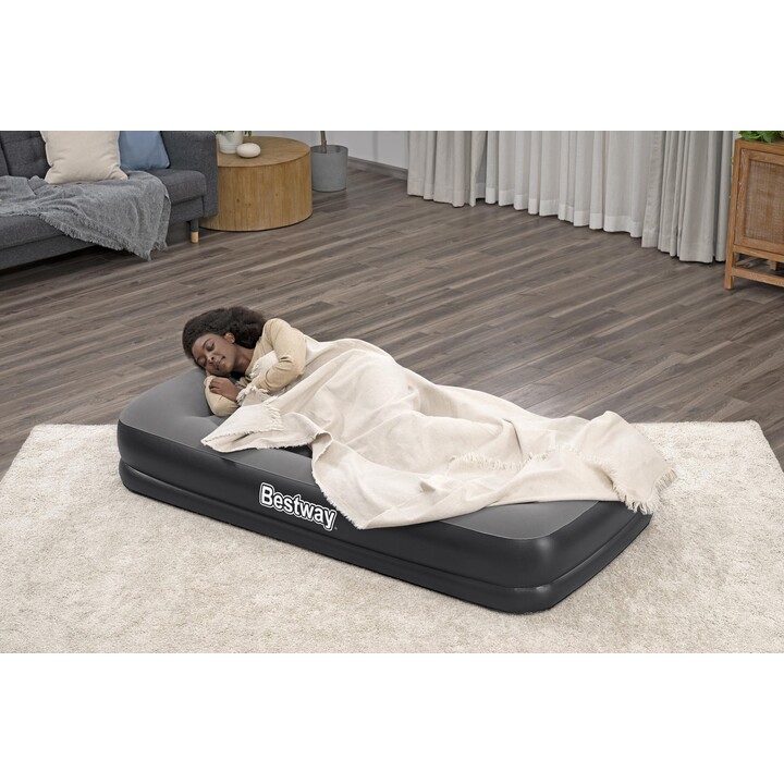 Bestway 671BT colchón hinchable Colchón individual Negro, Gris Unisex