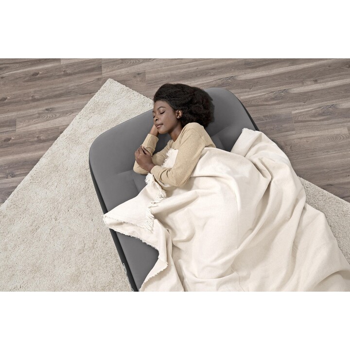 Bestway 671BT colchón hinchable Colchón individual Negro, Gris Unisex