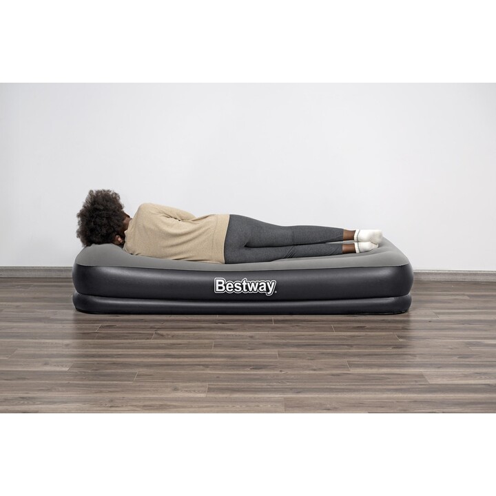 Bestway 671BT colchón hinchable Colchón individual Negro, Gris Unisex
