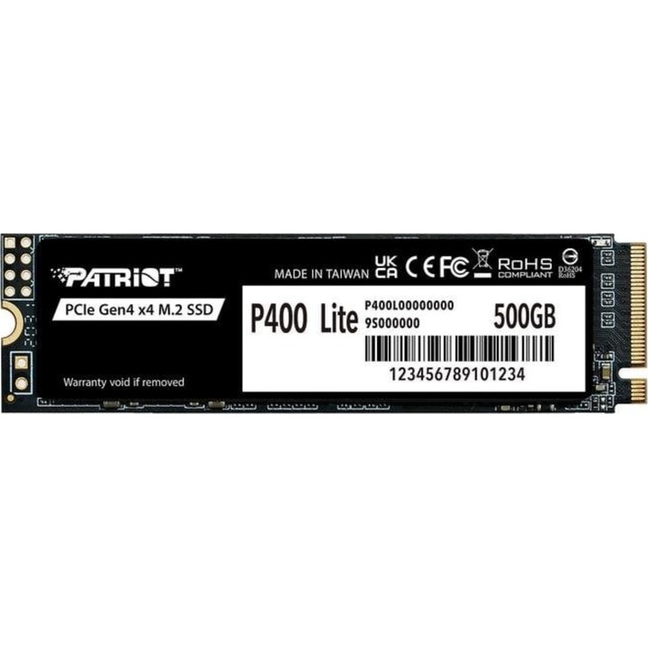 Patriot P400 Lite 500 GB SSD M.2 NVMe PCIe 4.0 x4 Festplatte Lesen 3500 MB/s