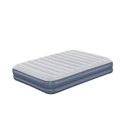 Bestway 6716T Inflatable Mattress, Double Mattress, Blue, Grey