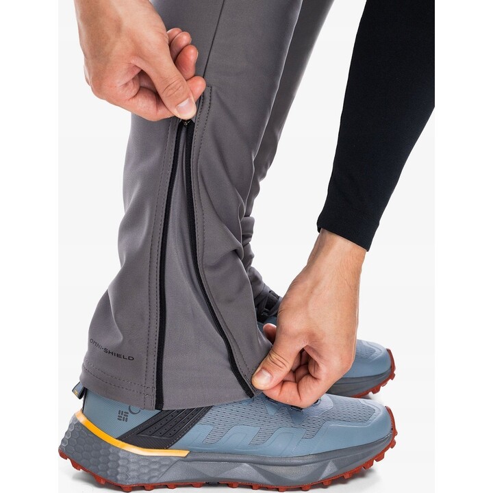 Columbia Vast Canyon softshell pants - city grey size: s