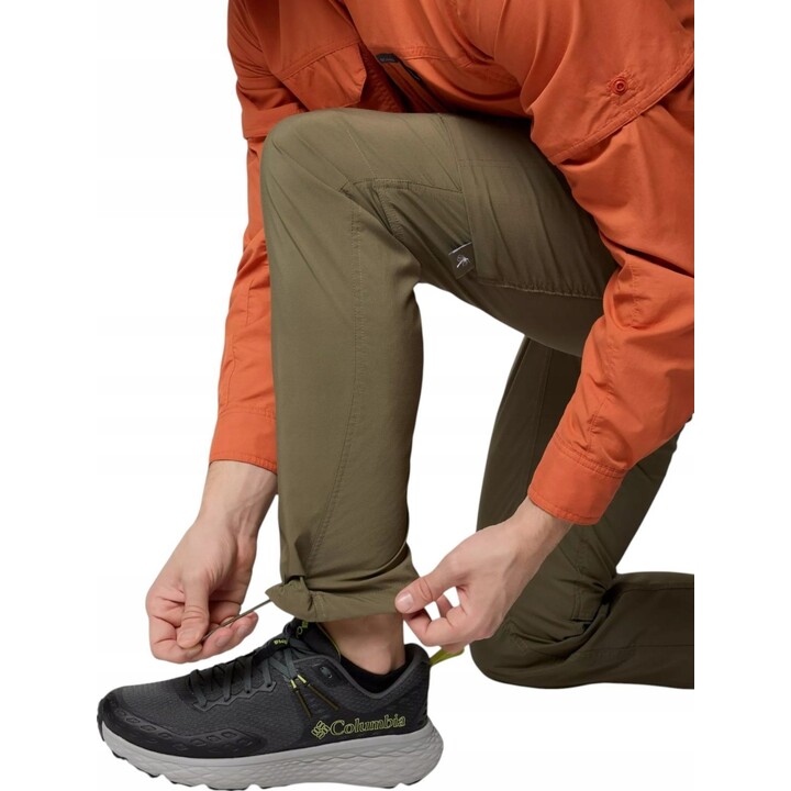 Pantaloni cargo Columbia Skien Valley, verde pietra