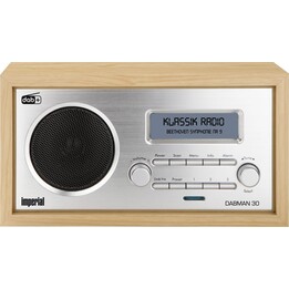 Imperial DABMAN 30 Persönlich Analog & Digital Silber