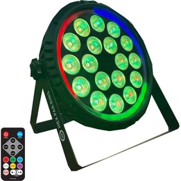 LIGHT4ME HEX PAR RING Effetto asse di messa a fuoco sul palco