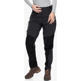 Pantalones de invierno Rab Torque - Pantalones softshell negros para mujer Talla: S