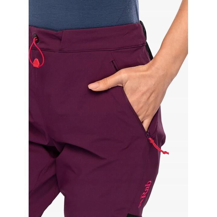 Pantaloni Rab Torque da donna, pantaloni da trekking m