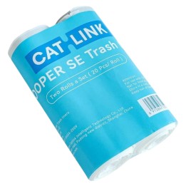 Pack de 2 Rouleaux de sacs pour Catlink BayMax Lite Blanc