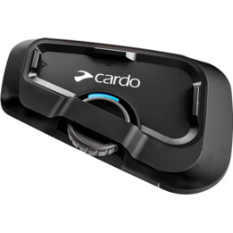 Interfono per moto Cardo FRC2X003, 2 canali, portata 800 m, nero.