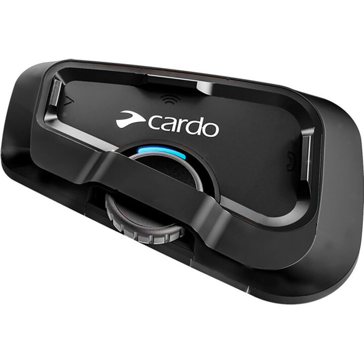 Cardo FRC2X003 interphone pour moto 2 canaux 800 m Noir