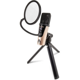 Apogee Hypemic Noir, Or Microphone de studio