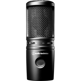 Audio-Technica AT2020USB-X Cardiod-Kondensator-USB-Mikrofon Schwarz