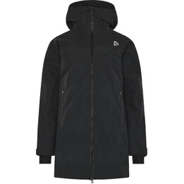Didriksons Marget Parka - Women's Black Winter Parka, Size: S
