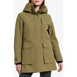 Parka Harriet de Didriksons - verde oliva, talla: m