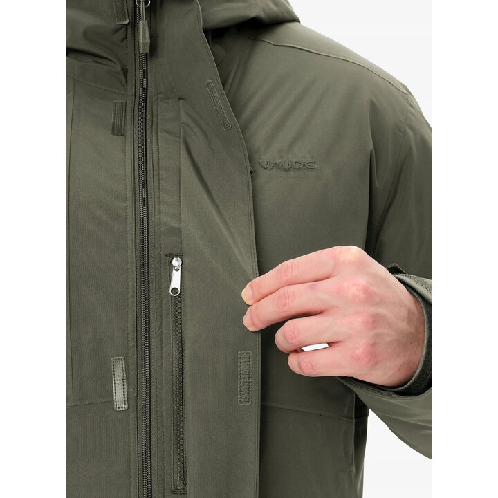 Vaude Rosemoor Padded Parka - Khaki Size: L