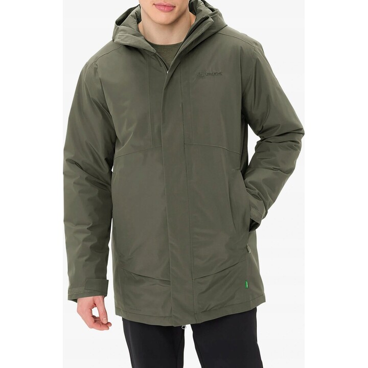 Vaude Rosemoor Padded Parka - Khaki Size: XL