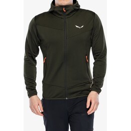 Salewa Puez Altavia PL HD Giacca con cappuccio - Ulivo scuro Taglia: M
