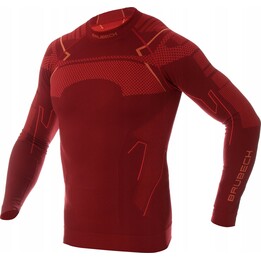 Brubeck Thermo sweatshirt - burgundy size: l