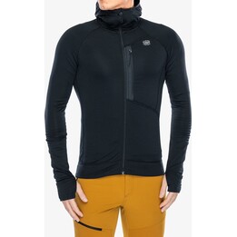 Turbat Ilma Fleece-Hoodie – Tiefschwarz, Größe: S