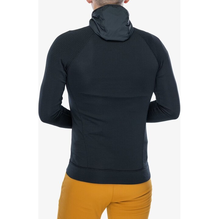 Sudadera con capucha de forro polar Turbat Ilma - negro azabache talla: s