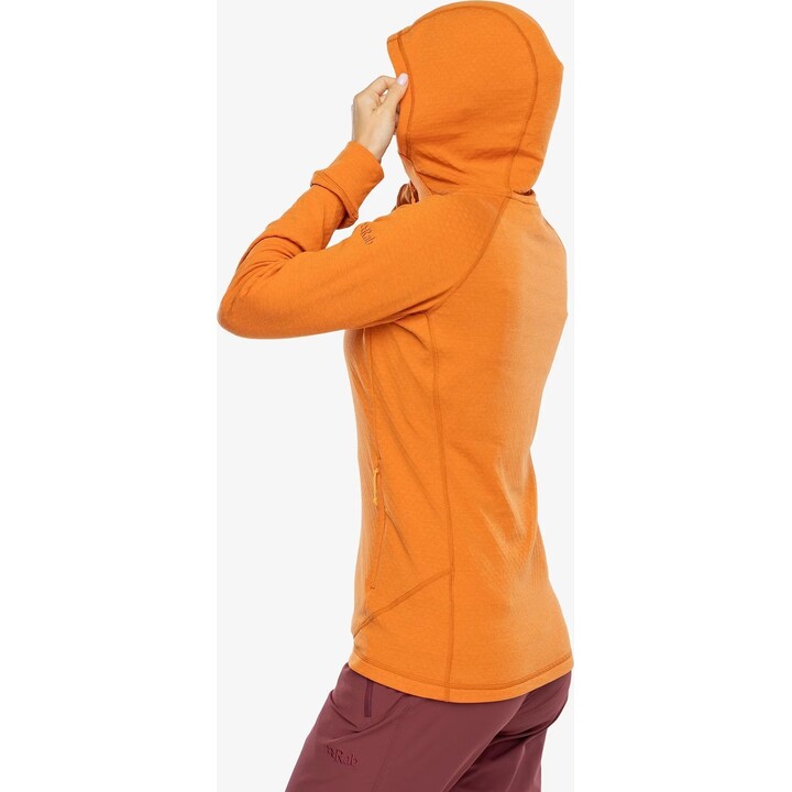 Sudadera con capucha Rab Nexus - Dark Melba Talla: M
