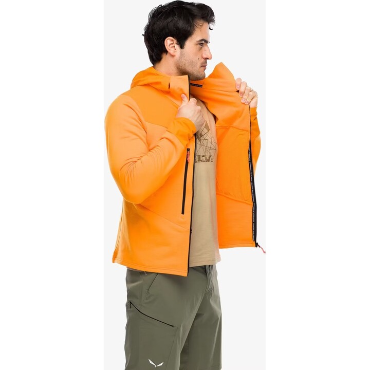 SALEWA hoodie agner turmeric size M