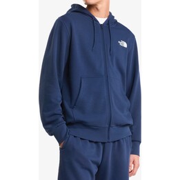 The North Face Simple Dome Light Regular Full Zip Hoodie - Summit Navy, Size: M