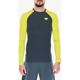 Sweat-shirt de running à manches longues Dynafit Ultra S-Tech - Jaune vif Taille : L/XL