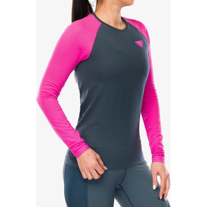 Dynafit Ultra S-Tech Women´s Long Sleeve Sweatshirt - Fluorescent Pink Size: M_L