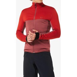 Sweat-shirt Oakley Canopy Full Zip - rouge flamme taille : M