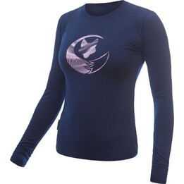 Bluza damska Sensor Merino Active PT - deep blue fox rozmiar: s