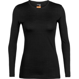 Bluza termoaktywna damska Icebreaker 200 Oasis L/S Crewe - blk rozmiar: m
