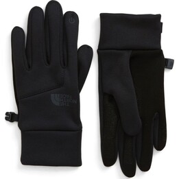 Guantes The North Face Etip Hardface para hombre, color negro jaspeado, talla S