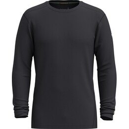 Smartwool Classic Merino Base Layer - Camiseta Térmica de Manga Comprida - Preta, Tamanho: P