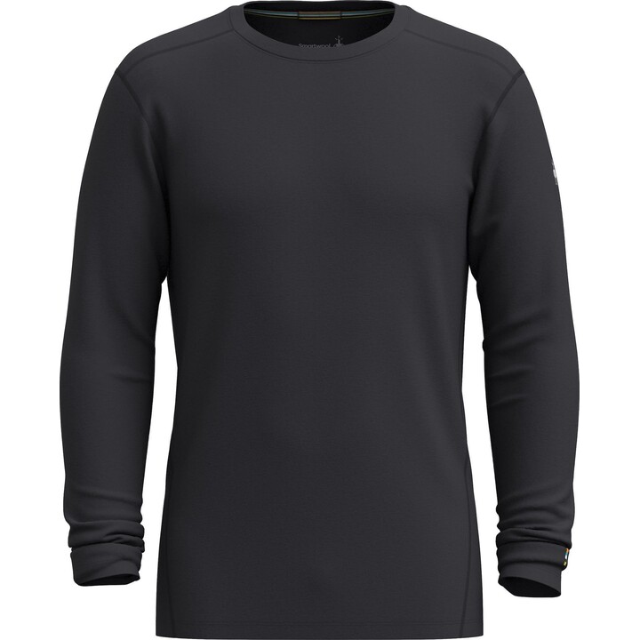 Bluza termiczna Smartwool Classic Merino Base Layer LS Boxed - black rozmiar: s