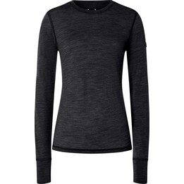 Bluza termoaktywna damska Super.natural Sierra140 LS - jet black rozmiar: m