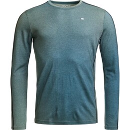 Ortovox 185 Rock´N´Wool Print long-sleeved thermoactive sweatshirt - sage green, size: m